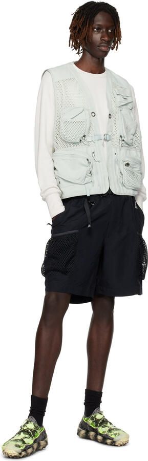 Nike Gray & Green ISPA MindBody Sneakers - Picture 4