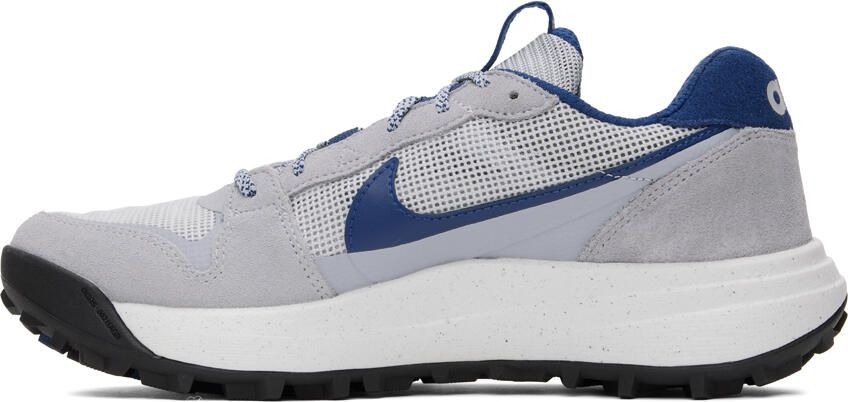 Nike Gray & Navy ACG Lowcate Sneakers - Picture 3