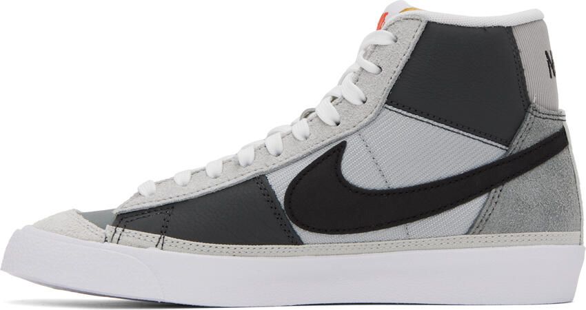 Nike Gray Blazer Pro Club Sneakers - Picture 3