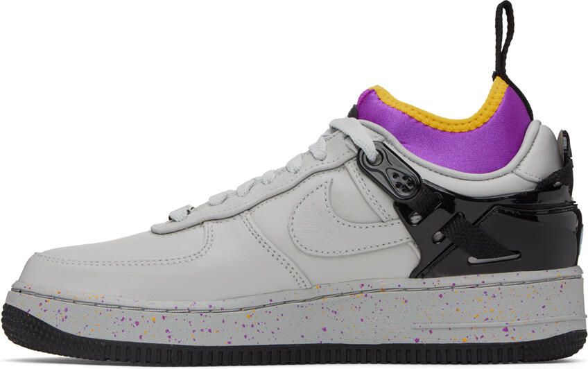 Nike Gray Undercover Edition Air Force 1 Sneakers - Picture 3