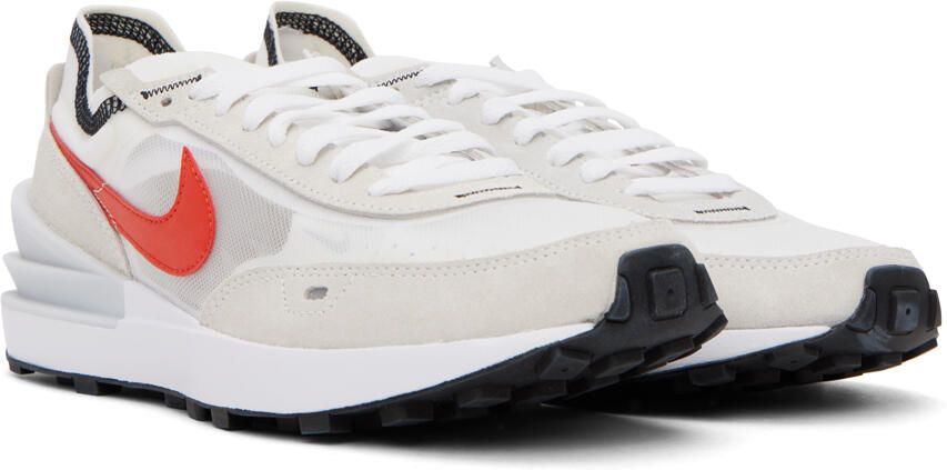 Nike Gray Waffle One Sneakers - Picture 2