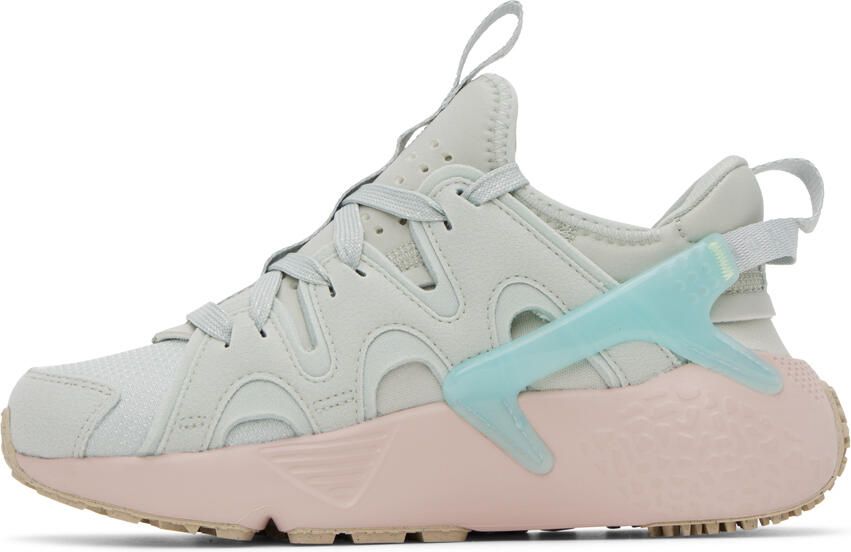 Nike Green Air Huarache Craft Sneakers - Picture 2