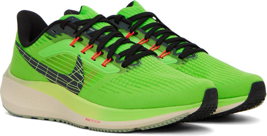 Nike Green Air Zoom Pegasus 39 Sneakers - Picture 2