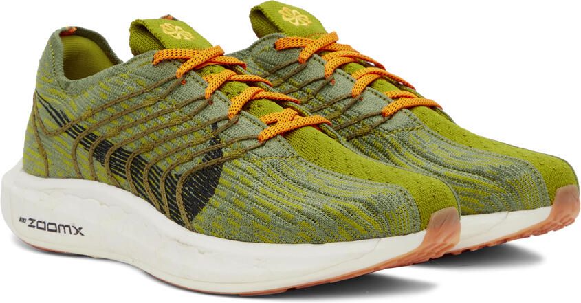 Nike Green Pegasus Turbo Sneakers - Picture 2