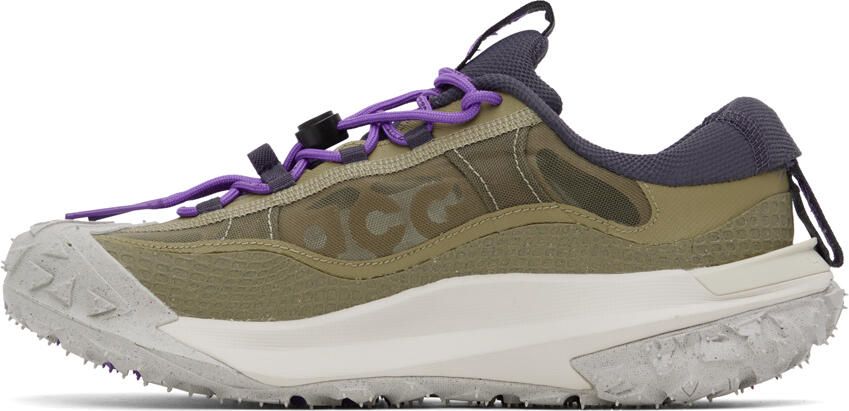 Nike Khaki ACG Mountain Fly 2 Low Sneakers - Picture 3