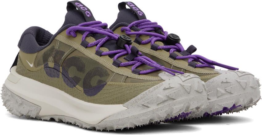 Nike Khaki ACG Mountain Fly 2 Low Sneakers - Picture 2