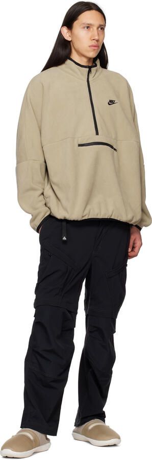 Nike Khaki Burrow Slippers - Picture 3