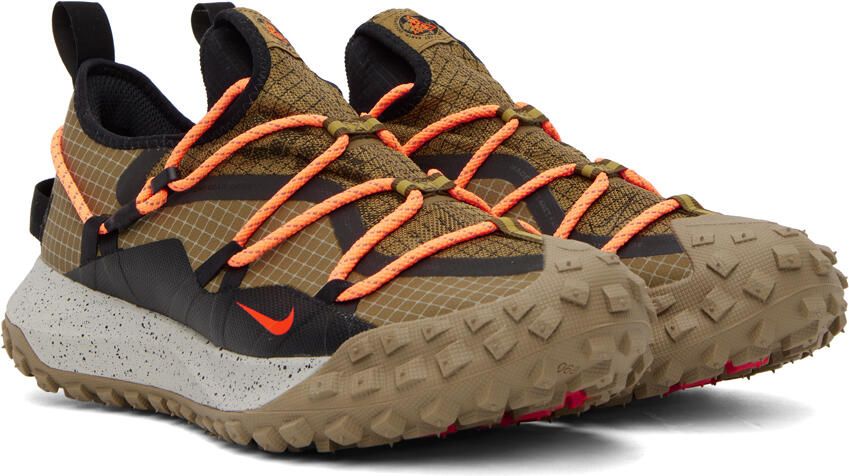 Nike Brown ACG Mountain Fly Low-Top Sneakers - Picture 2