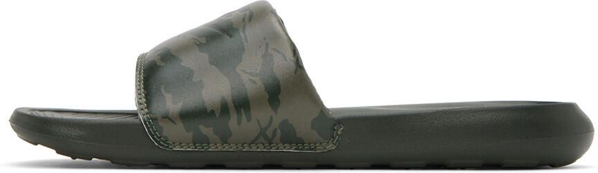 Nike Khaki Victori One Sandals - Picture 4