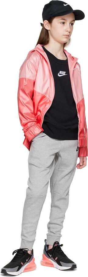 Nike Kids Black Air Max 270 Big Kids Sneakers - Picture 4