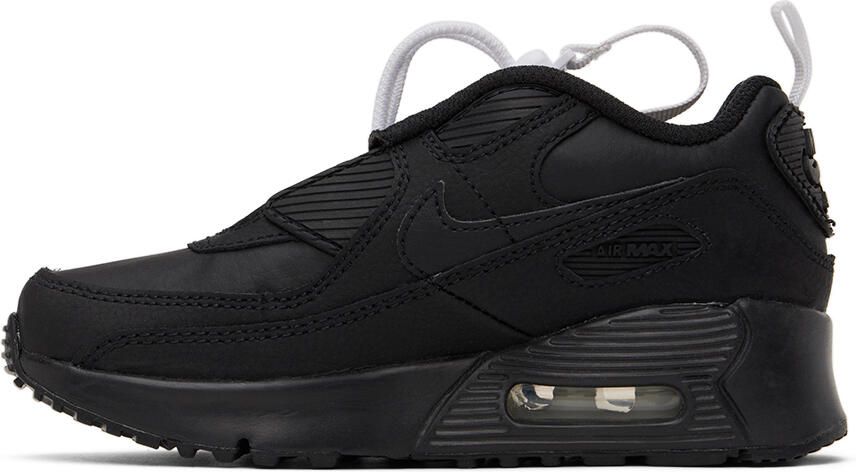 Nike Kids Black Air Max 90 Toggle Little Kids Sneakers - Picture 3