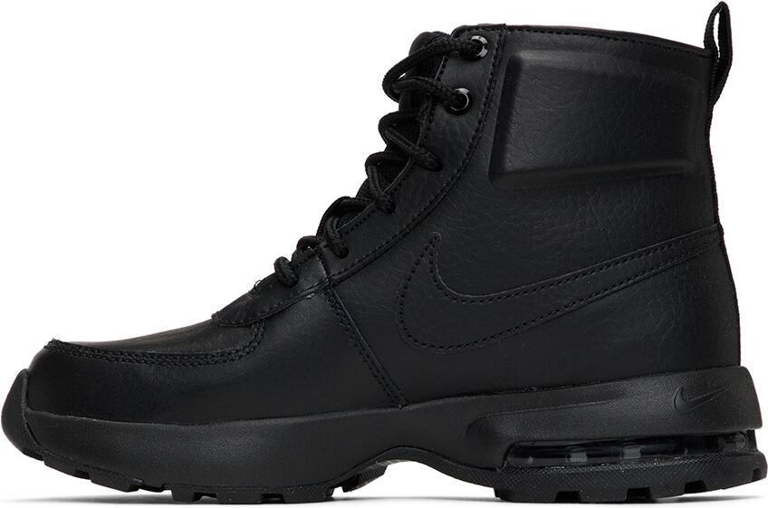 Nike Kids Black Air Max Goaterra 2.0 Big Kids Boots - Picture 3