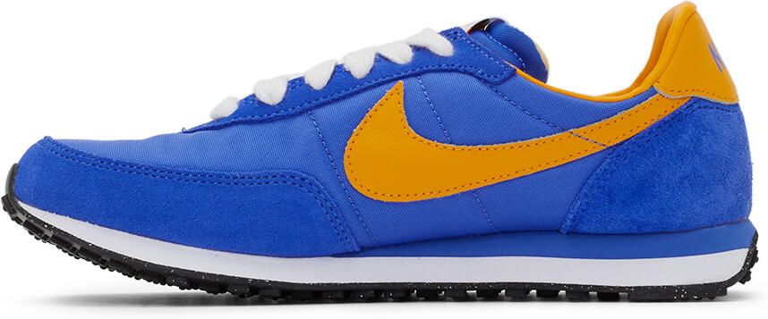Nike Kids Blue & Yellow Waffle Trainer 2 Big Kids Sneakers - Picture 3