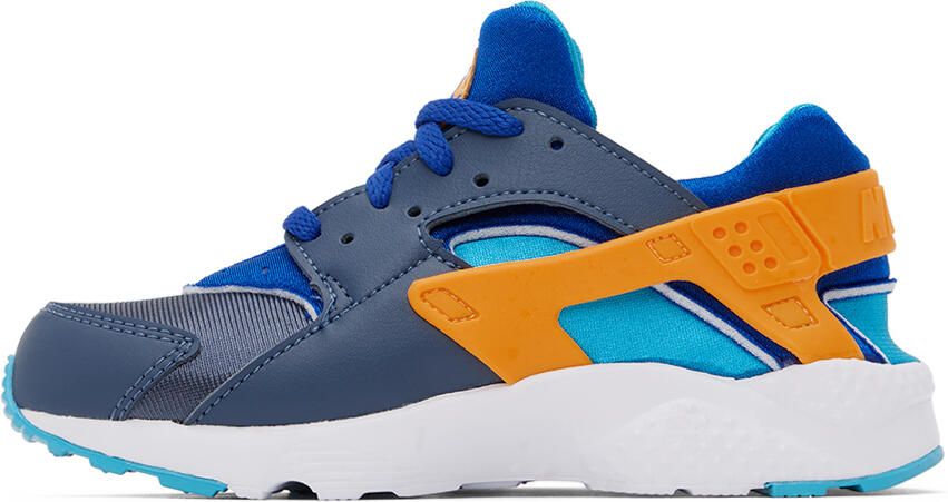 Nike Kids Blue Huarache Run Little Kids Sneakers - Picture 3