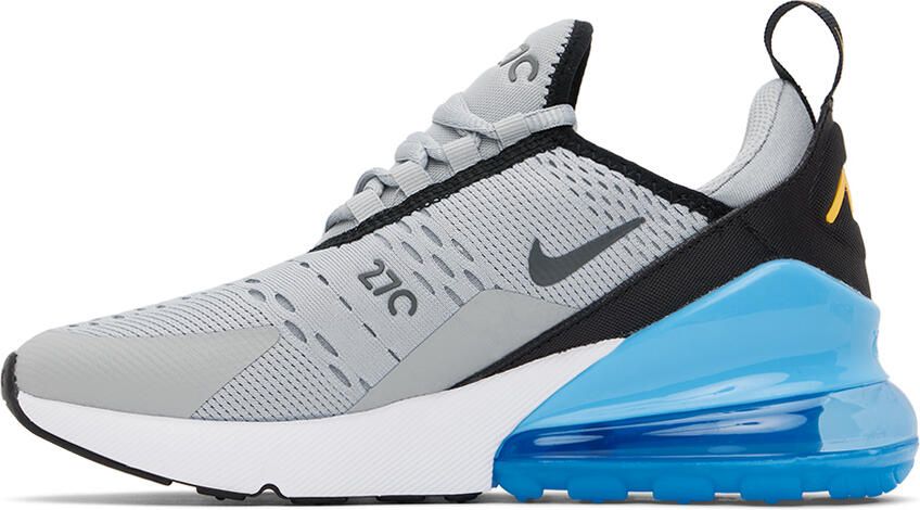 Nike Kids Gray Air Max 270 Big Kids Sneakers - Picture 3