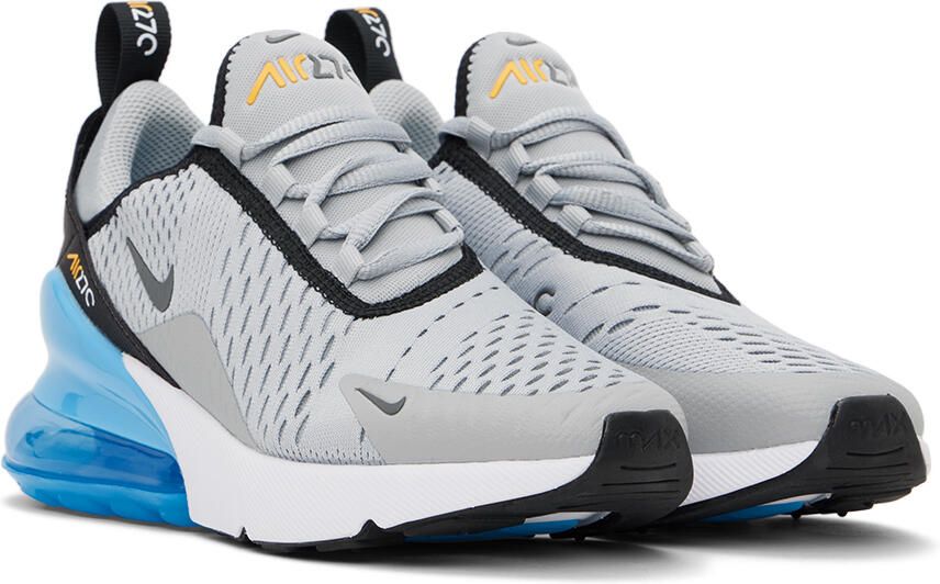 Nike Kids Gray Air Max 270 Big Kids Sneakers - Picture 2