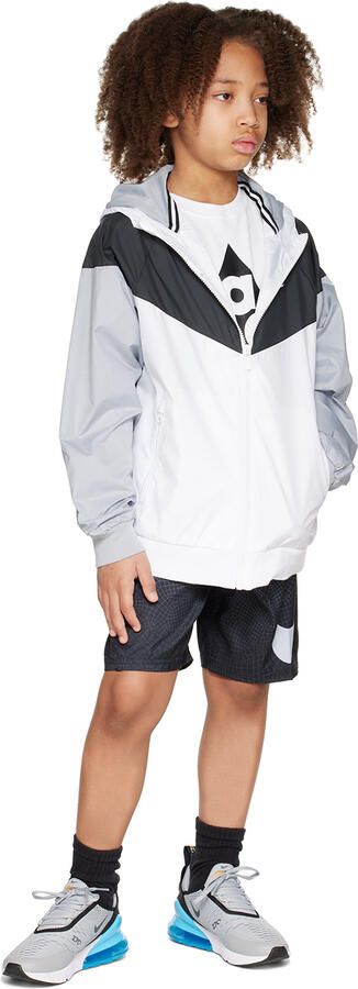 Nike Kids Gray Air Max 270 Big Kids Sneakers - Picture 4