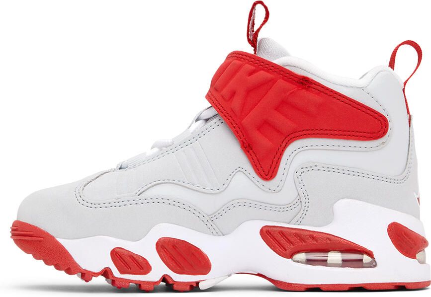 Nike Kids Gray & Red Air Griffey Max 1 Little Kids Sneakers - Picture 3