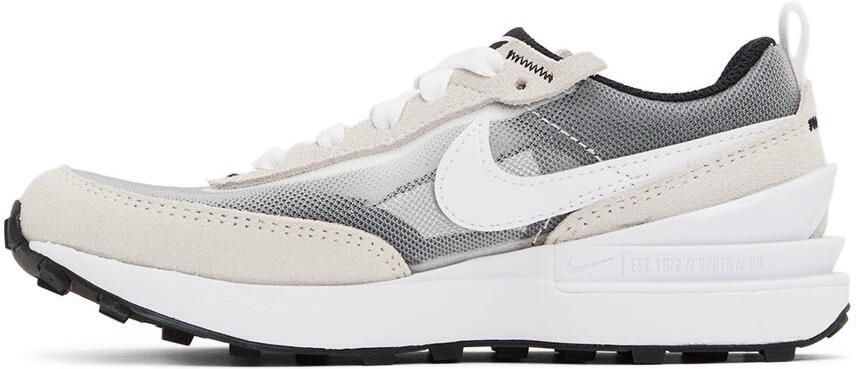 Nike Kids White Waffle One Little Kids Sneakers - Picture 7