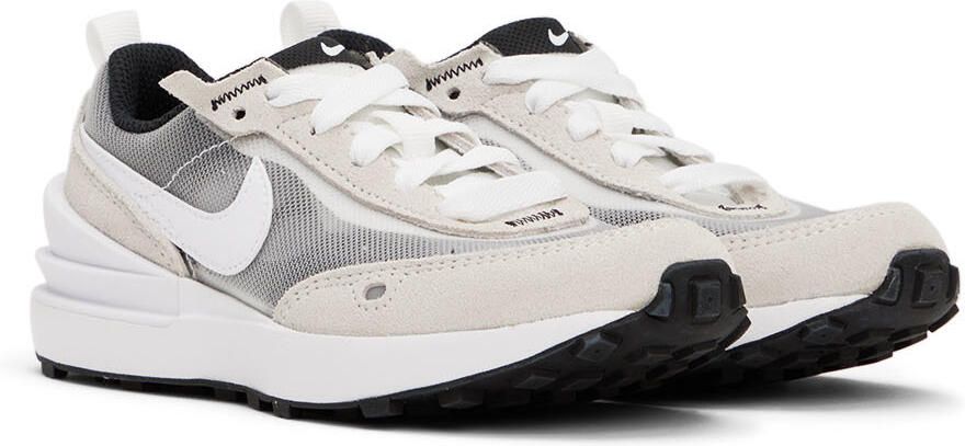 Nike Kids White Waffle One Little Kids Sneakers - Picture 3