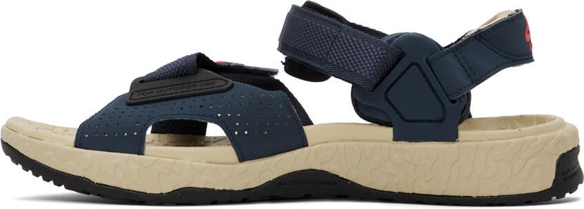 Nike Navy Air Deschutz+ Sandals - Picture 3