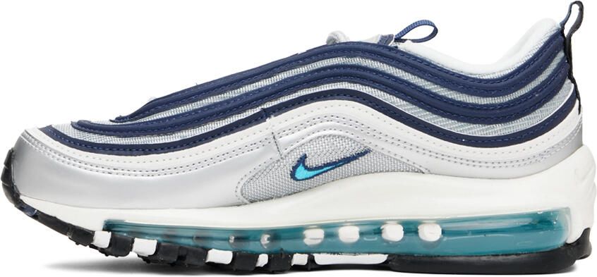 Nike Navy & Silver Air Max 97 Sneakers - Picture 3