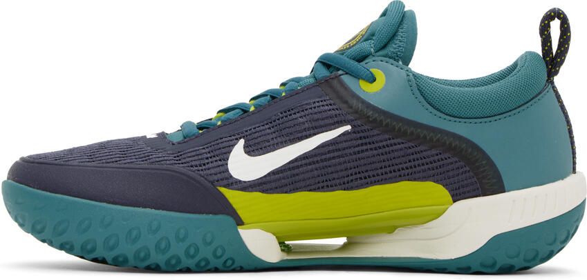 Nike Navy Court Air Zoom NXT Sneakers - Picture 3