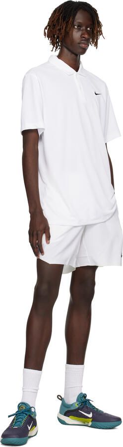 Nike Navy Court Air Zoom NXT Sneakers - Picture 4