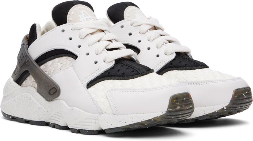 Nike Off-White & Black Air Huarache Sneakers - Picture 2