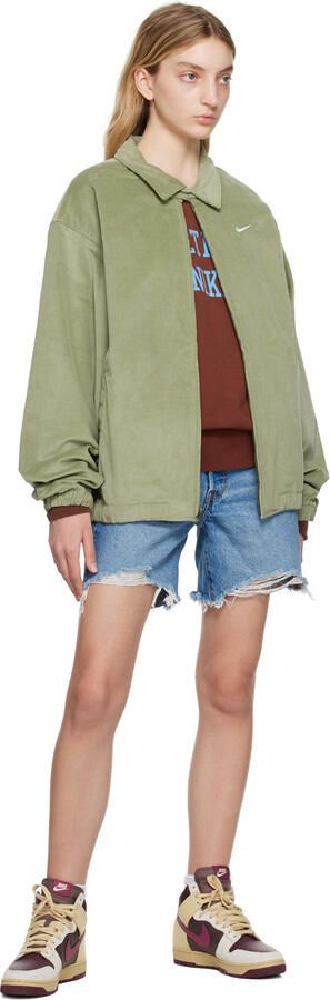 Nike Off-White & Burgundy Dunk High 1985 Sneakers - Picture 4