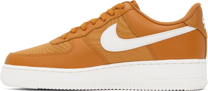 Nike Orange Air Force 1 '07 LV8 NOS Sneakers - Picture 3