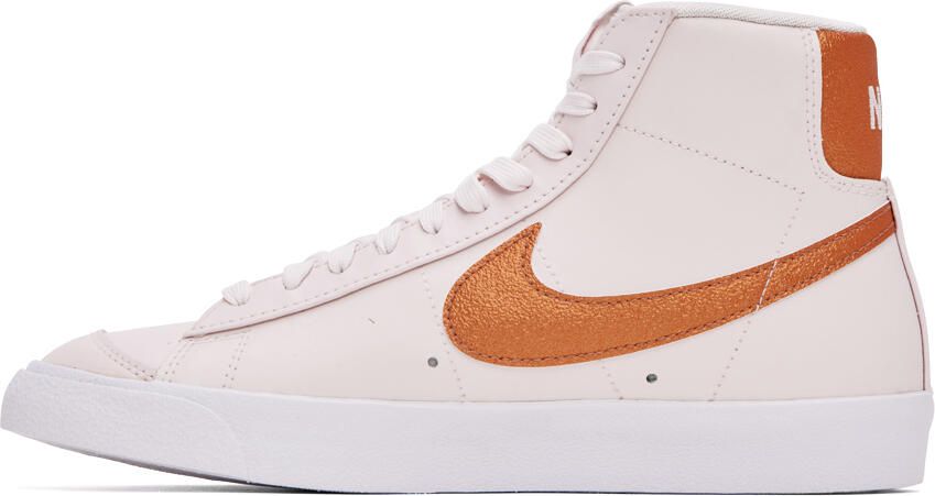 Nike Pink Blazer '77 ESS Mid Sneakers - Picture 3