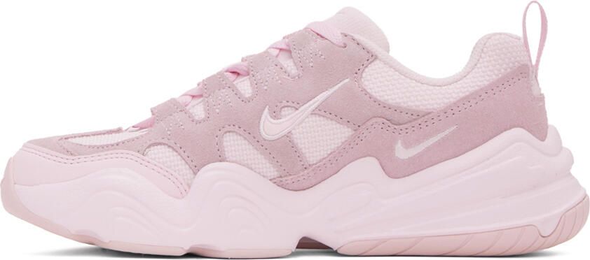 Nike Pink Tech Hera Sneakers - Picture 3