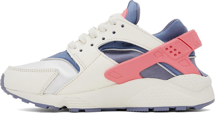 Nike Purple & Off-White Air Huarache Sneakers - Picture 3