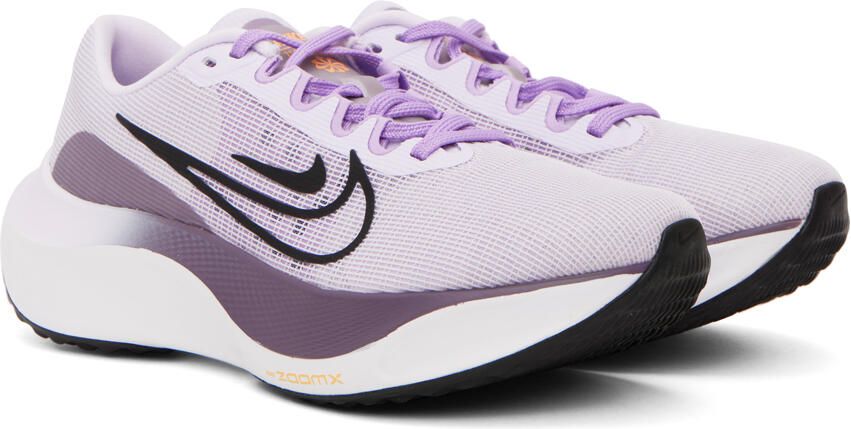 Nike Purple Zoom Fly 5 Sneakers - Picture 2
