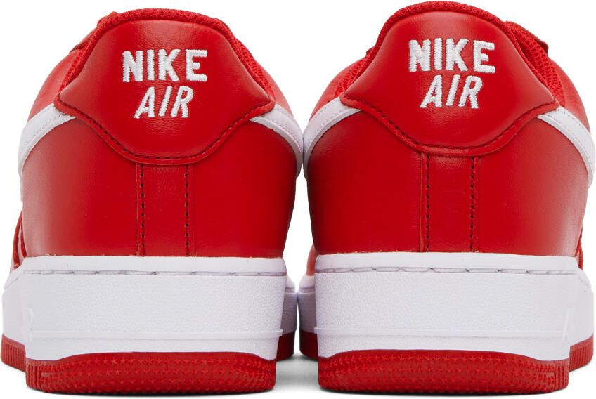 Nike Red Air Force 1 Low Retro Sneakers - Picture 2