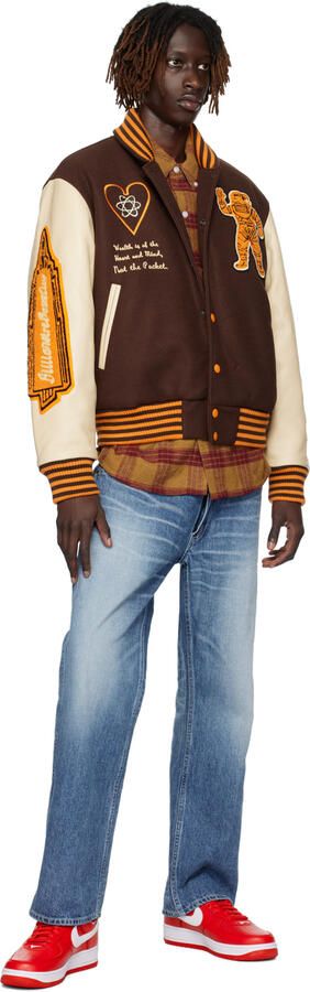 Nike Red Air Force 1 Low Retro Sneakers - Picture 5