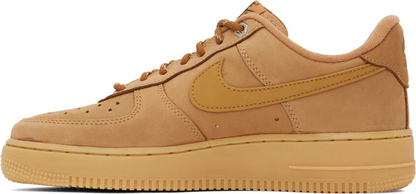 Nike Tan Air Force 1 '07 Sneakers - Picture 3