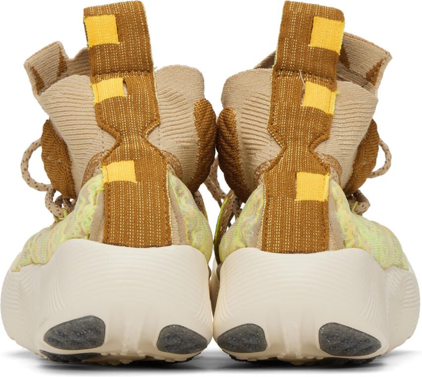 Nike Tan ISPA Sense Flyknit Sneakers - Picture 2