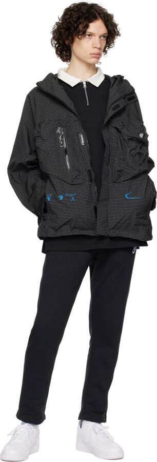 Nike Black Air Force 1 '07 Fresh Sneakers - Picture 9