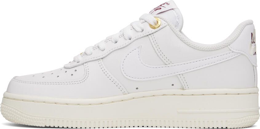 Nike White Air Force 1 '07 Premium Sneakers - Picture 3