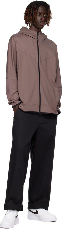 Nike White & Black Air Force 1 '07 Sneakers - Picture 4