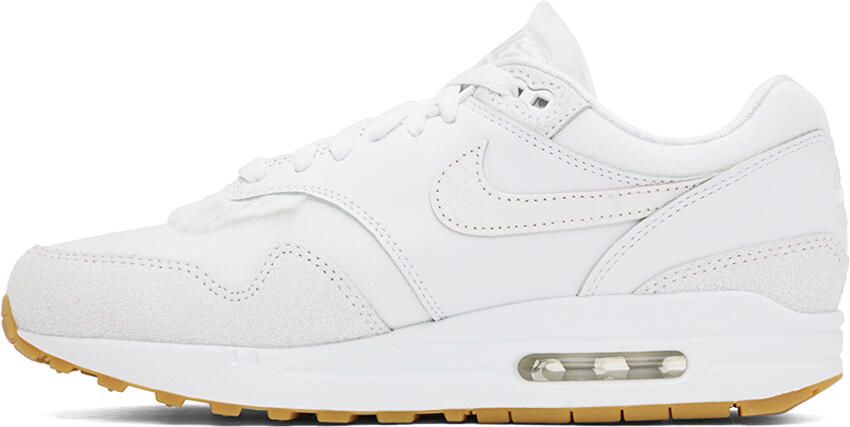 Nike White Air Max 1 'The Bay' Sneakers - Picture 3