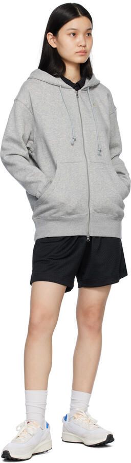 Nike White & Beige Waffle Debut Vintage Sneakers - Picture 6