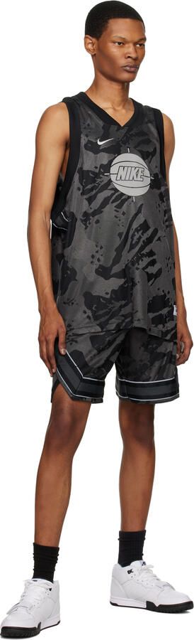 Nike White & Black Air Trainer 1 Sneakers - Picture 4