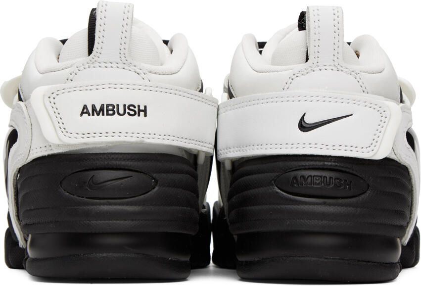 Nike White & Black AMBUSH Edition Air Adjust Force Sneakers