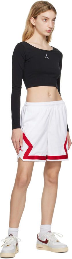 Nike White & Gray Air Force 1 '07 SE Sneakers - Picture 4