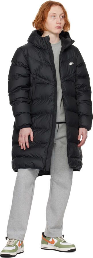 Nike White & Green Air Force 1 '07 Sneakers - Picture 4