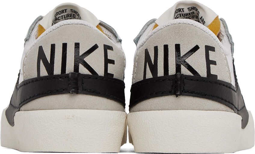 Nike White Blazer Low '77 Jumbo Sneakers