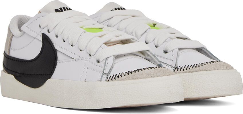 Nike White Blazer Low '77 Jumbo Sneakers - Picture 2